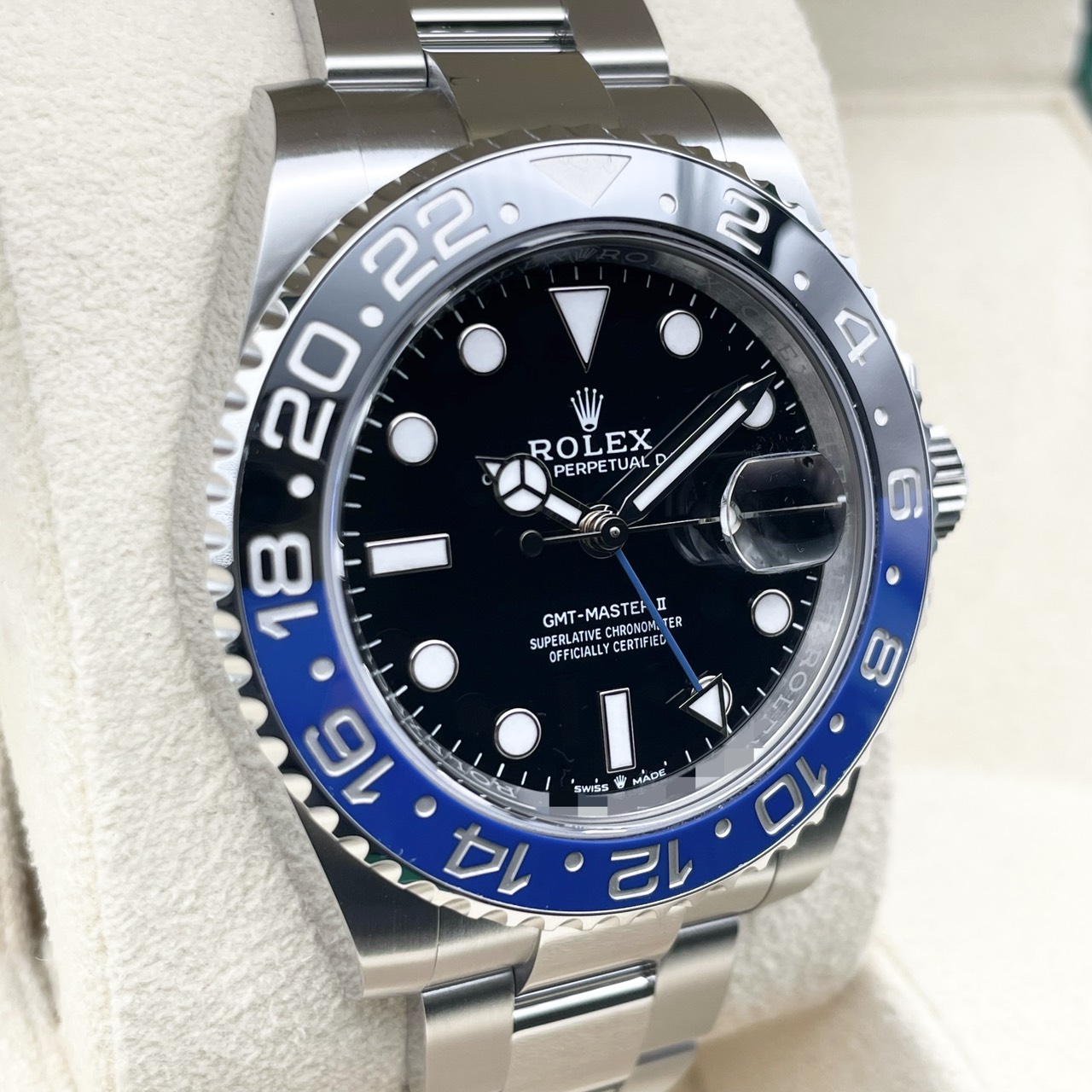 ロレックス GMTマスターII 126710BLNR バットマン オイスターブレス 40mm