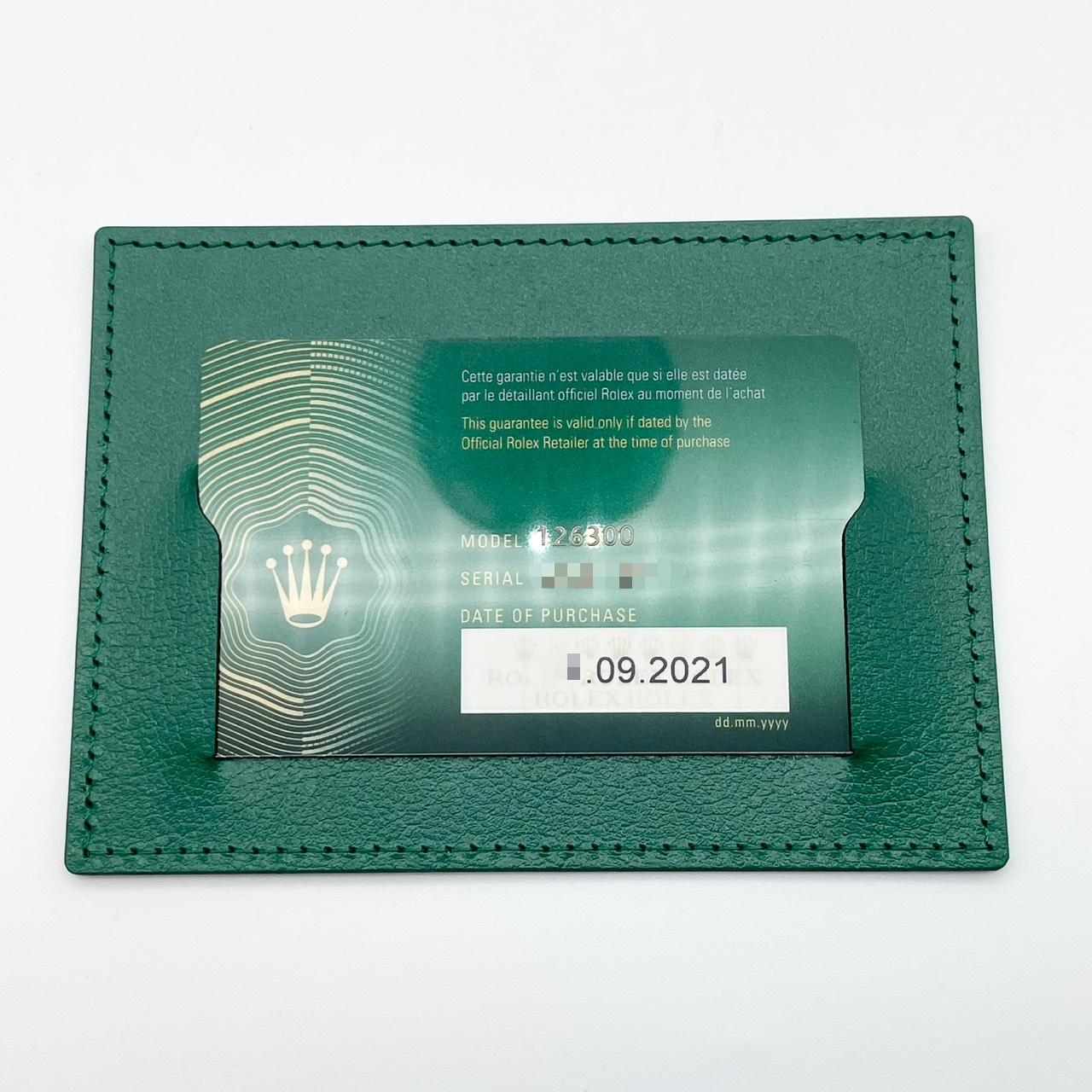 ロレックス デイトジャスト 126300 ブルー ジュビリーブレス 41mm