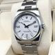 ロレックス オイスターパーペチュアル 116000 ホワイト ステンレススチール 36mm