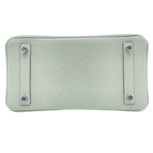 エルメス バーキン 25 グリネヴェ トゴ シルバー金具 B刻印