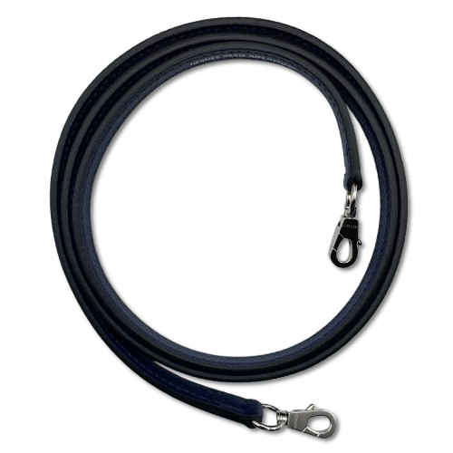 【現金特価】エルメス ミニケリー ブルーネイビー エプソン シルバー金具 B刻印