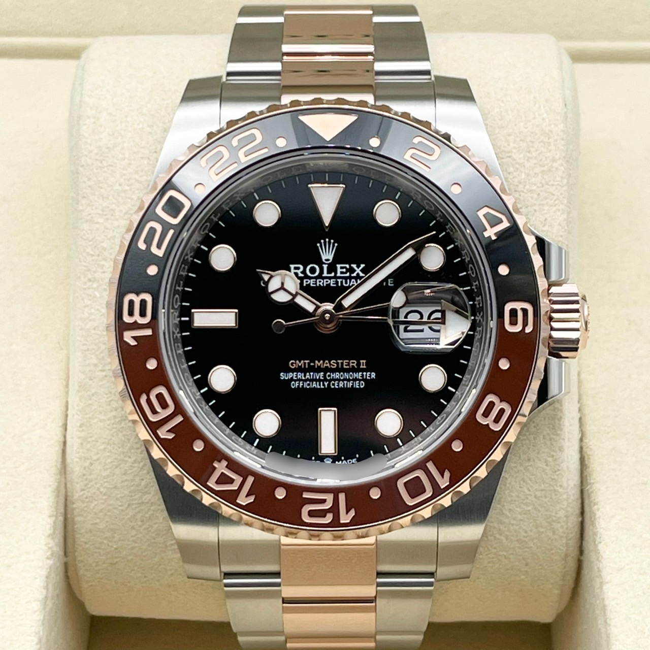 ロレックス GMTマスターII 126711CHNR ブラック 40mm