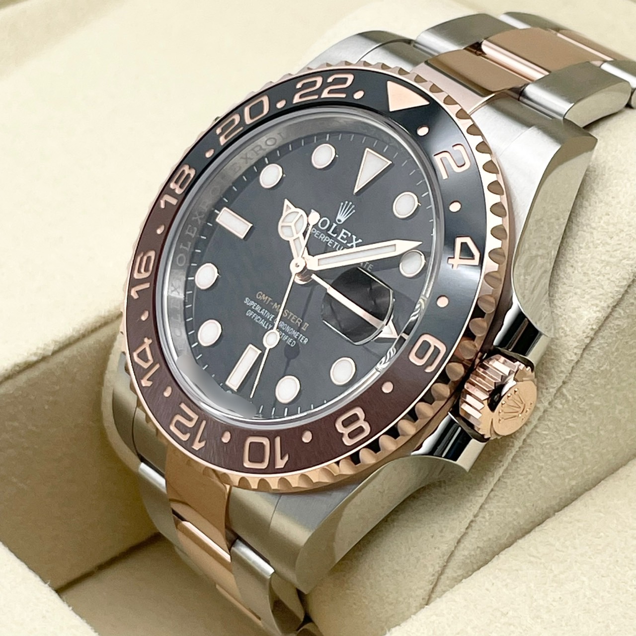 ロレックス GMTマスターII 126711CHNR ブラック 40mm