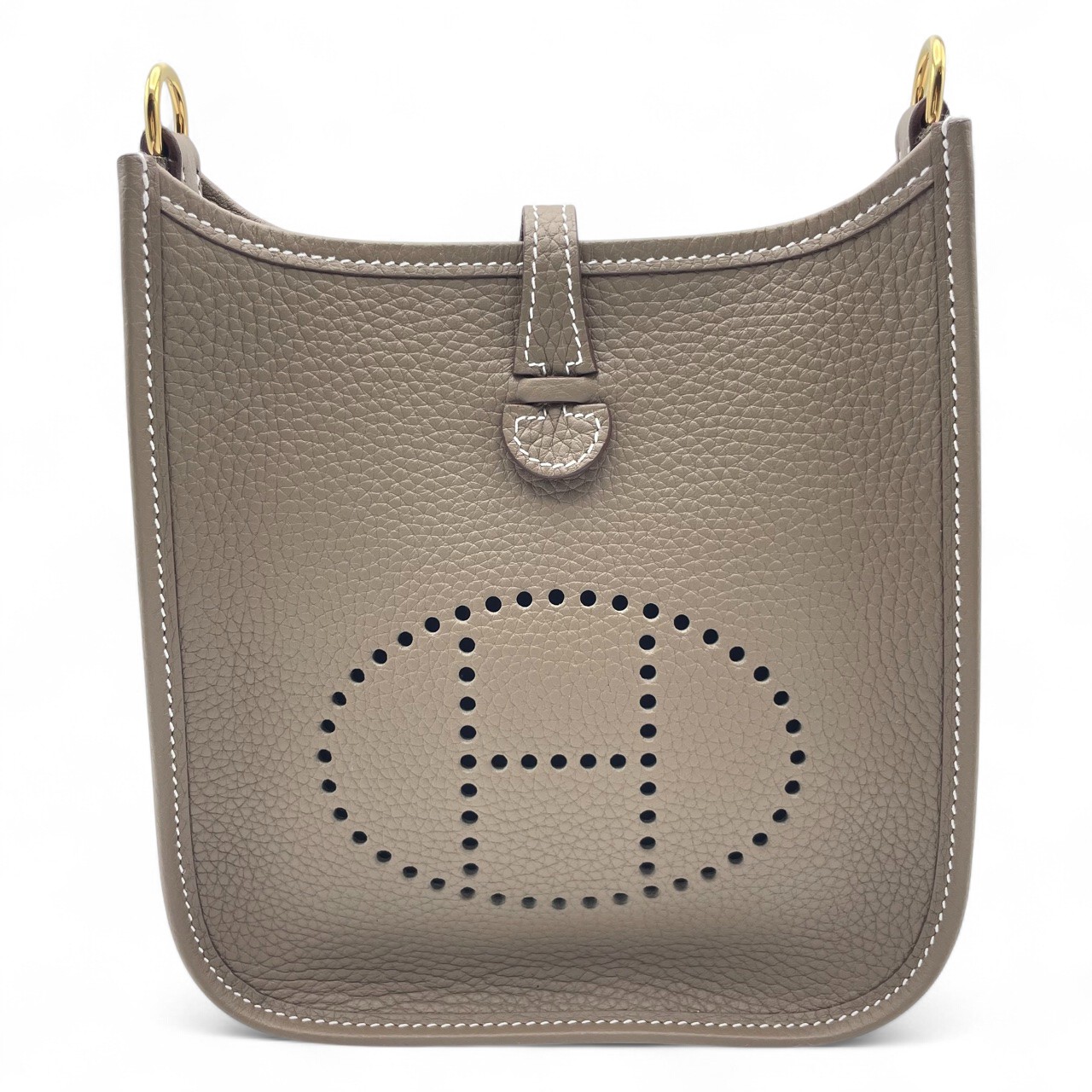 【新品未使用】【最新K刻印】HERMES ミニエヴリン アマゾーヌ TPM 16 エルメス ミニエヴリン アマゾーヌ TPM エトゥープ トリヨン