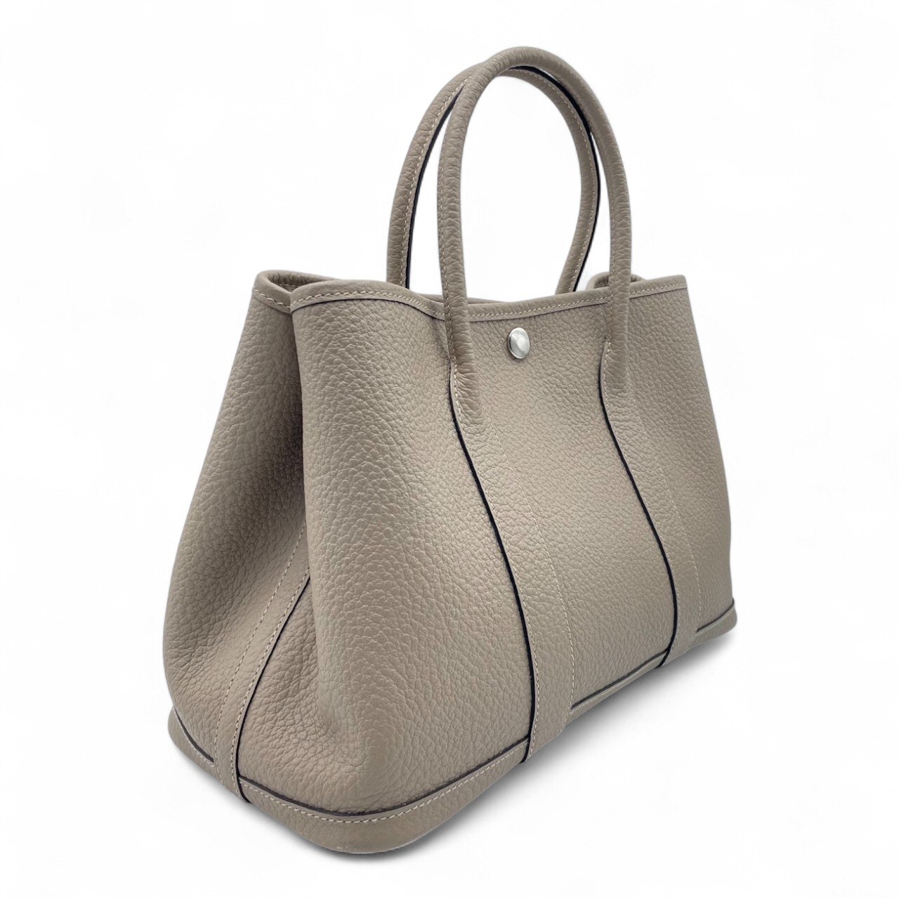 エルメス ガーデンパーティ TPM トレンチ カントリー シルバー金具 T