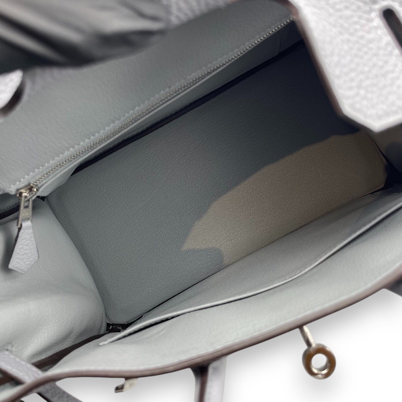 エルメス バーキン 25 グリパンタン トゴ シルバー金具 K刻印