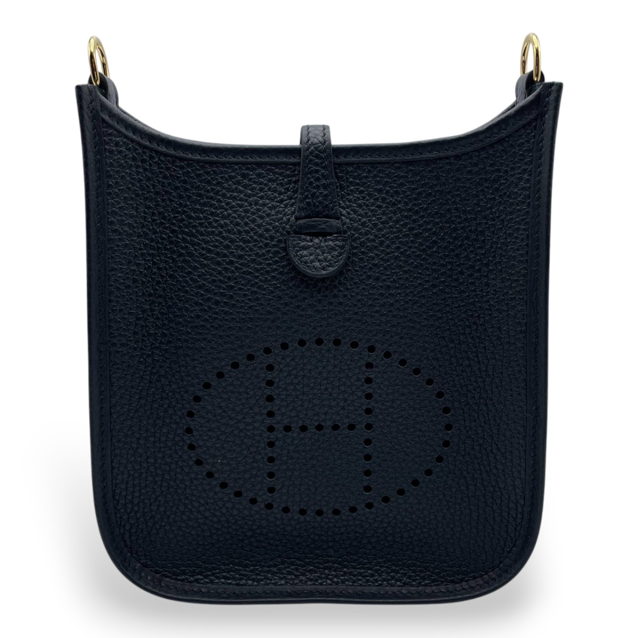 エルメス ミニエヴリン アマゾーヌ TPM ノワール トリヨンクレマンス ゴールド金具 K刻印