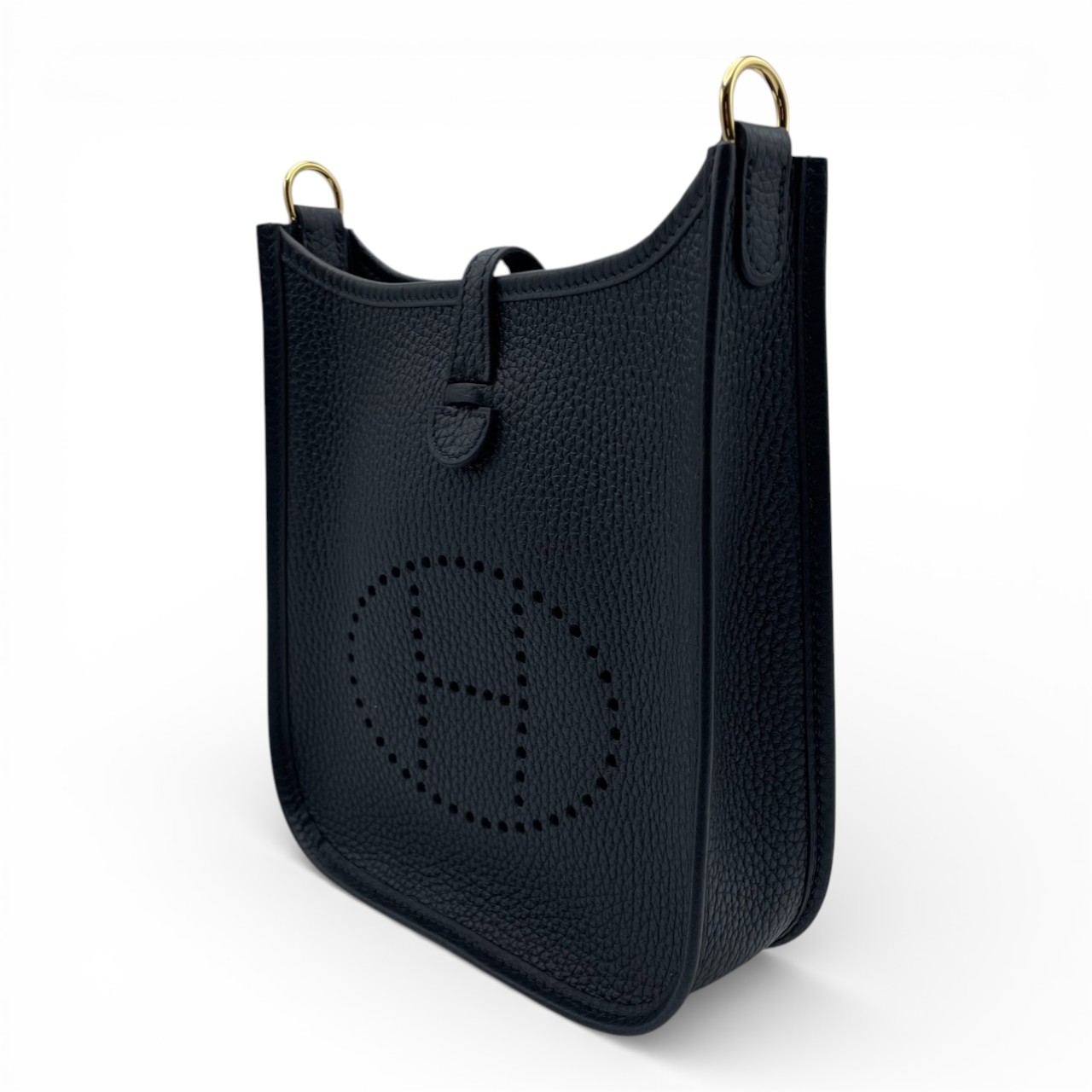 エルメス ミニエヴリン アマゾーヌ TPM ノワール トリヨンクレマンス ゴールド金具 K刻印