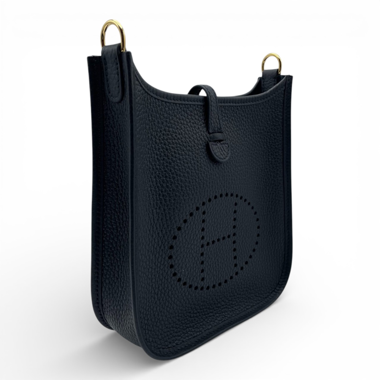 エルメス ミニエヴリン アマゾーヌ TPM ノワール トリヨンクレマンス ゴールド金具 K刻印