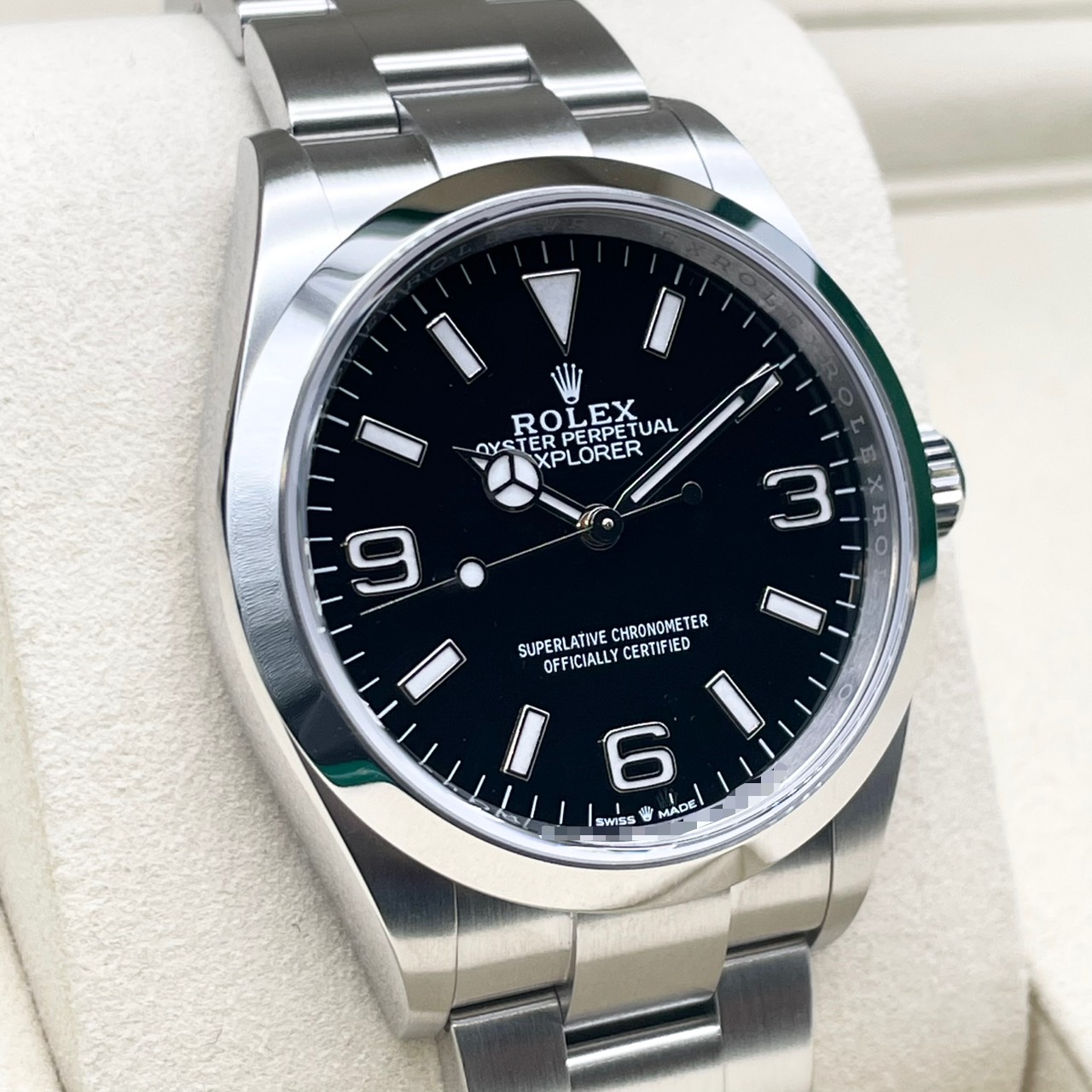 【保証書日付2026年3月！】 ロレックス エクスプローラー 124270 ブラック 36mm