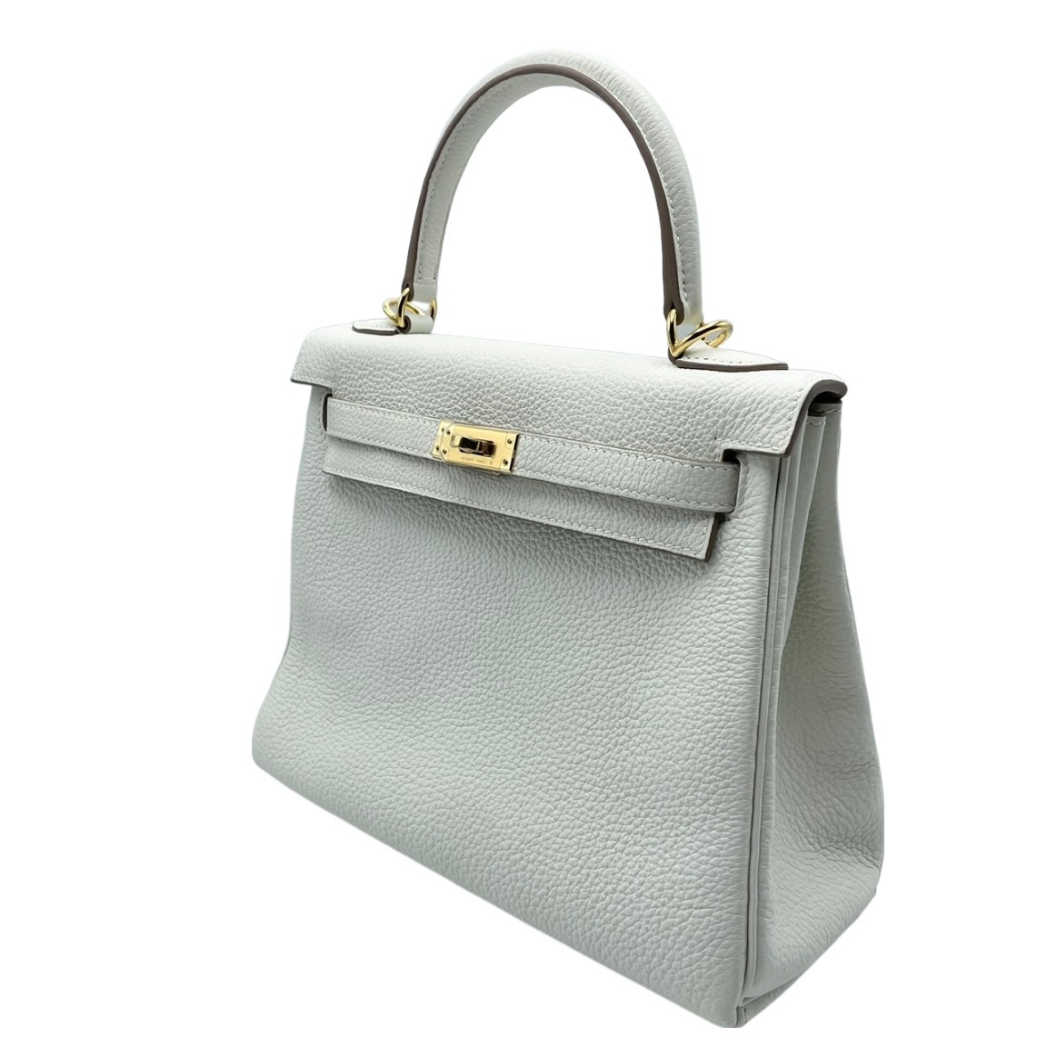 エルメス ケリー25 マッシュルーム トゴ ゴールド金具 B刻印