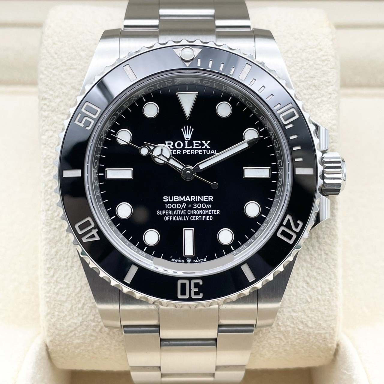 ロレックス サブマリーナ ノンデイト 124060 ブラック 41mm