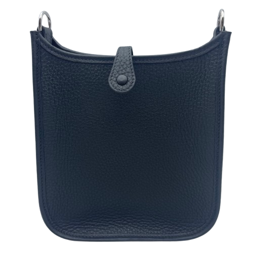 エルメス ミニエヴリン TPM ノワール トリヨンクレマンス シルバー金具 W刻印