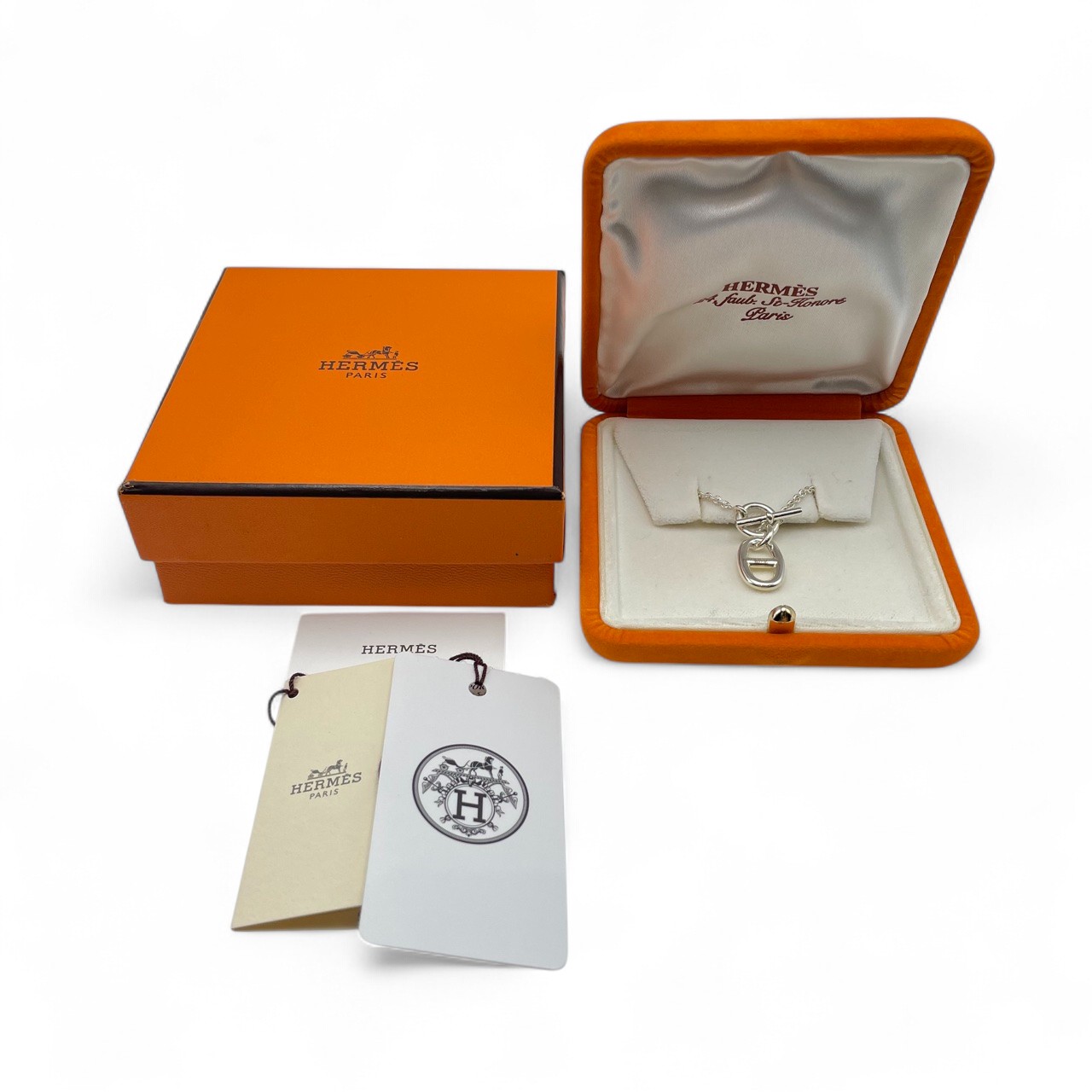 美品 エルメス シェーヌダンクル アミュレット 楽天市場】【中古】HERMES（エルメス）シェーヌダンクル