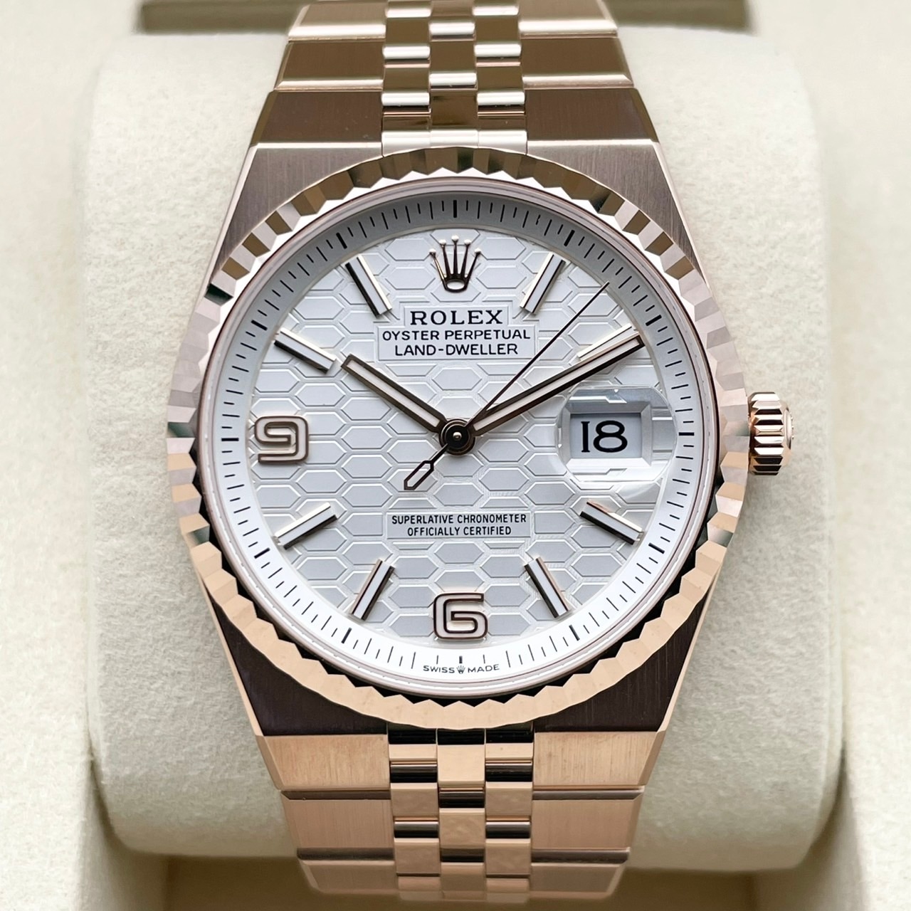 25年8月ギャラ！】ロレックス ランドドゥエラー 127235 インテンス