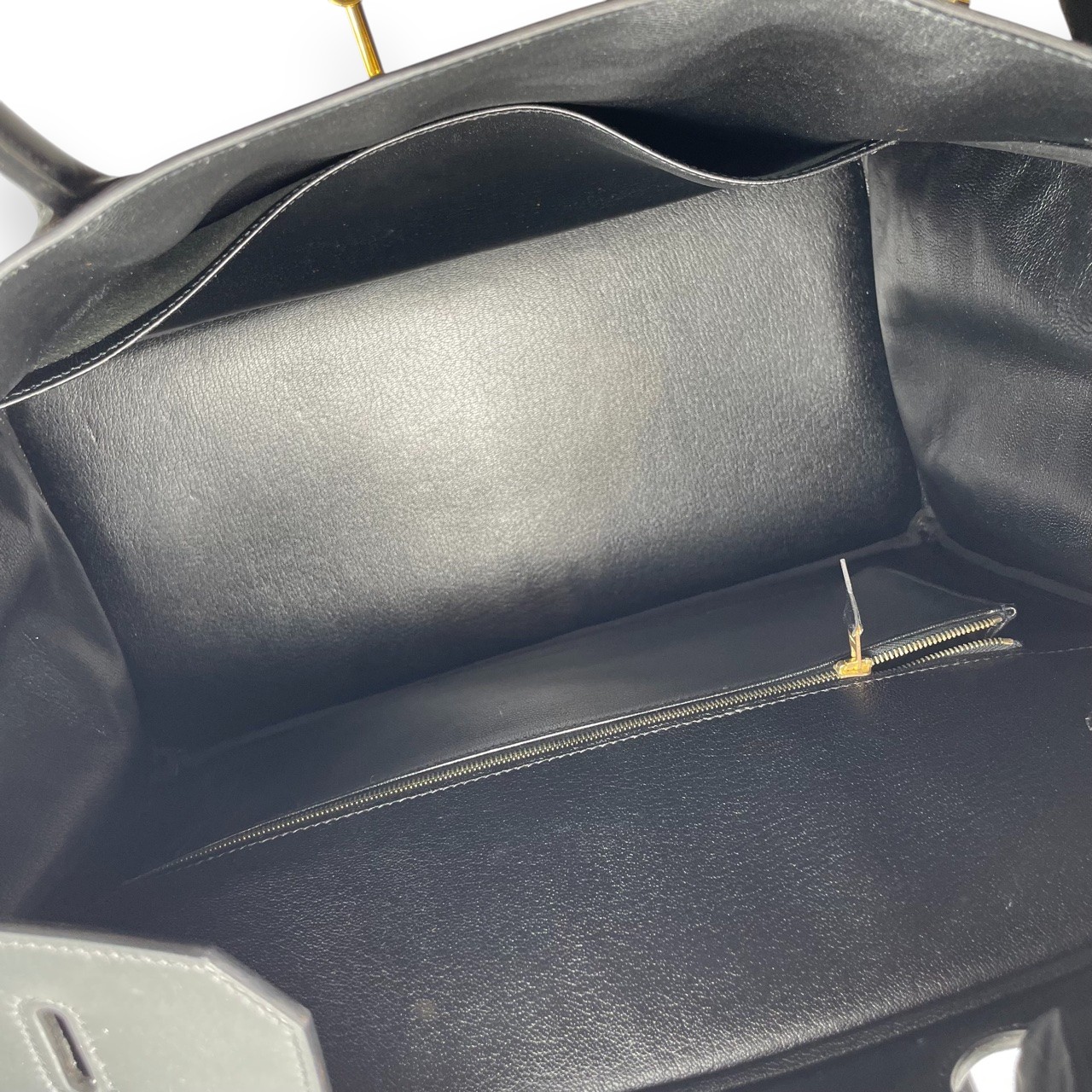 エルメス バーキン 40 ノワール ボックスカーフ ゴールド金具 □H刻印