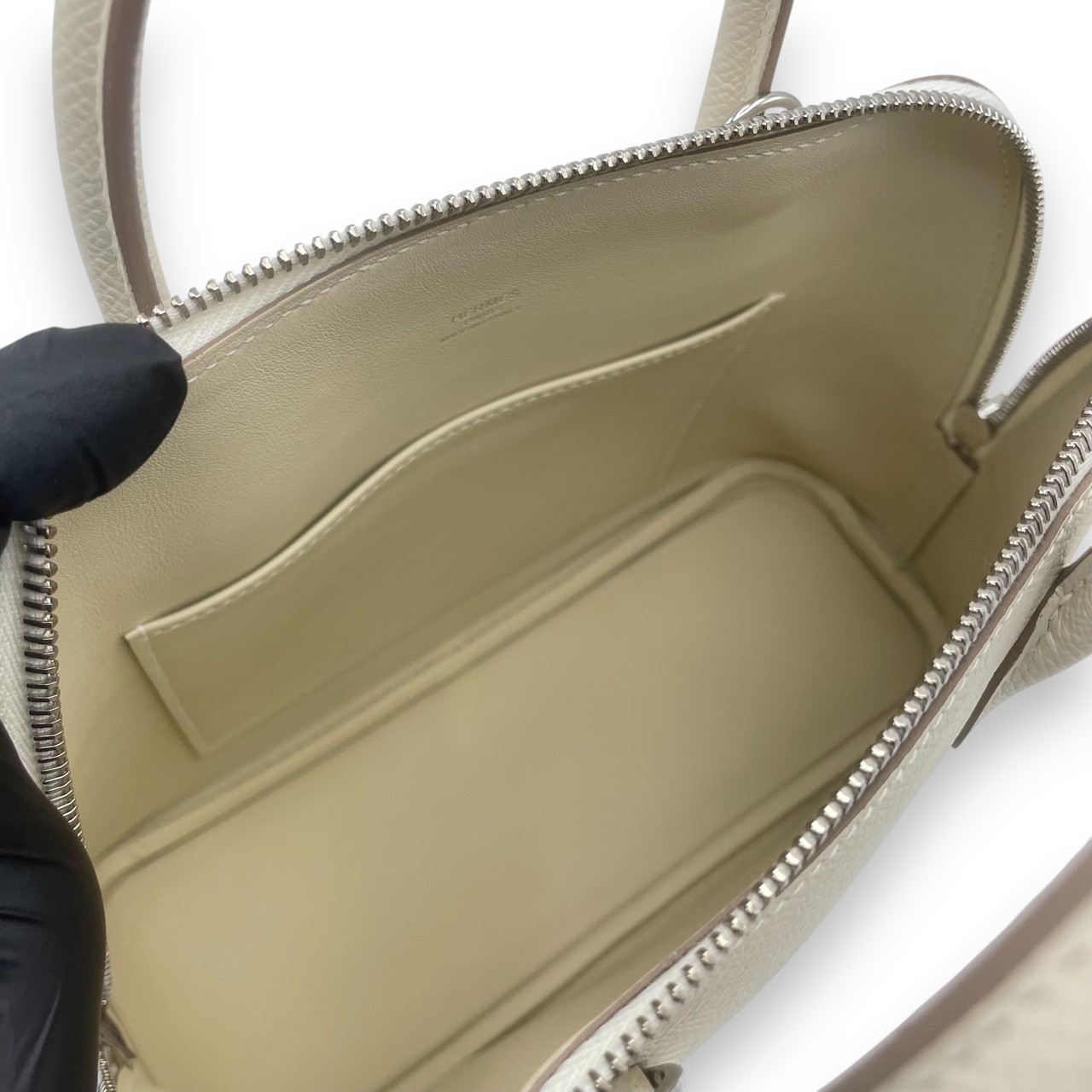 エルメス ボリード1923 25 クレ エプソン シルバー金具 K刻印