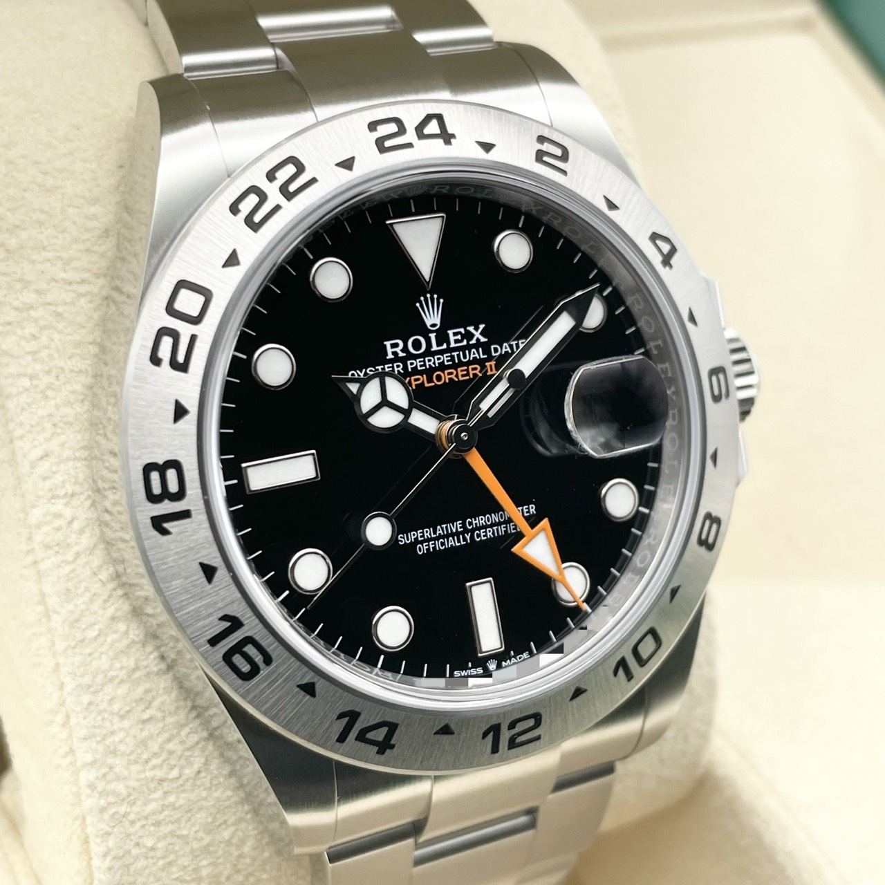 ロレックス エクスプローラーII 226570 ブラック  42mm