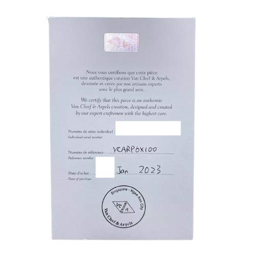 ヴァンクリーフ&アーペル ペルレ スウィートクローバー ブレスレット スモールモデル VCARP6X100 18Kローズゴールド/ダイヤモンド