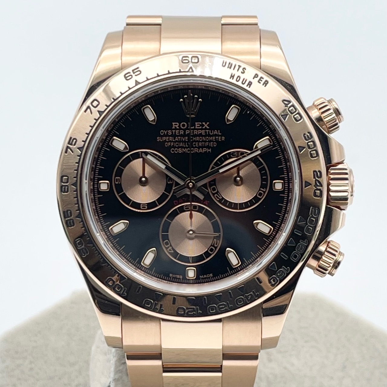 ロレックス デイトナ 116505 エバーローズーゴールド ブラック＆ピンク 40mm