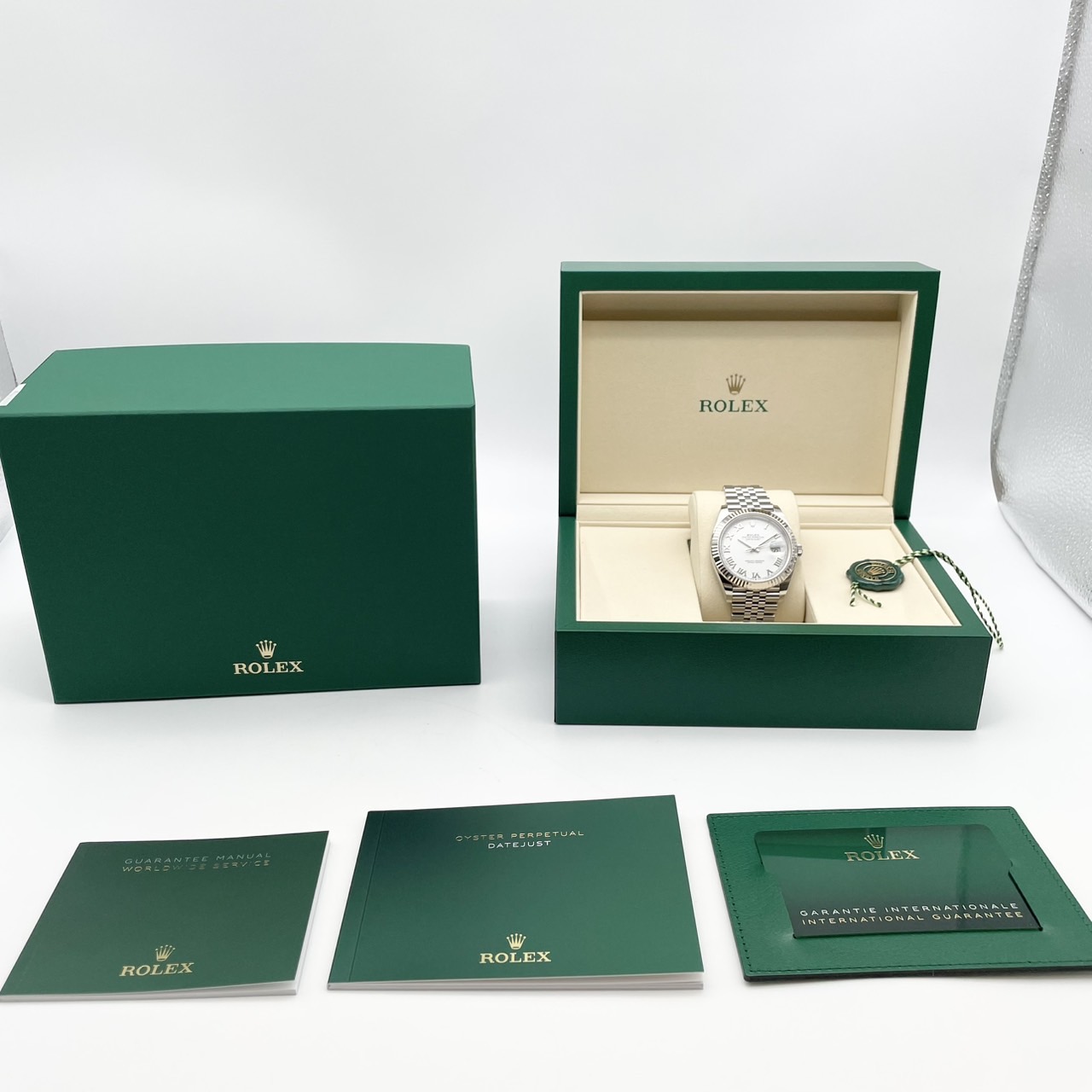 ロレックス デイトジャスト 126334 ホワイトローマン ジュビリーブレスレット 41mm