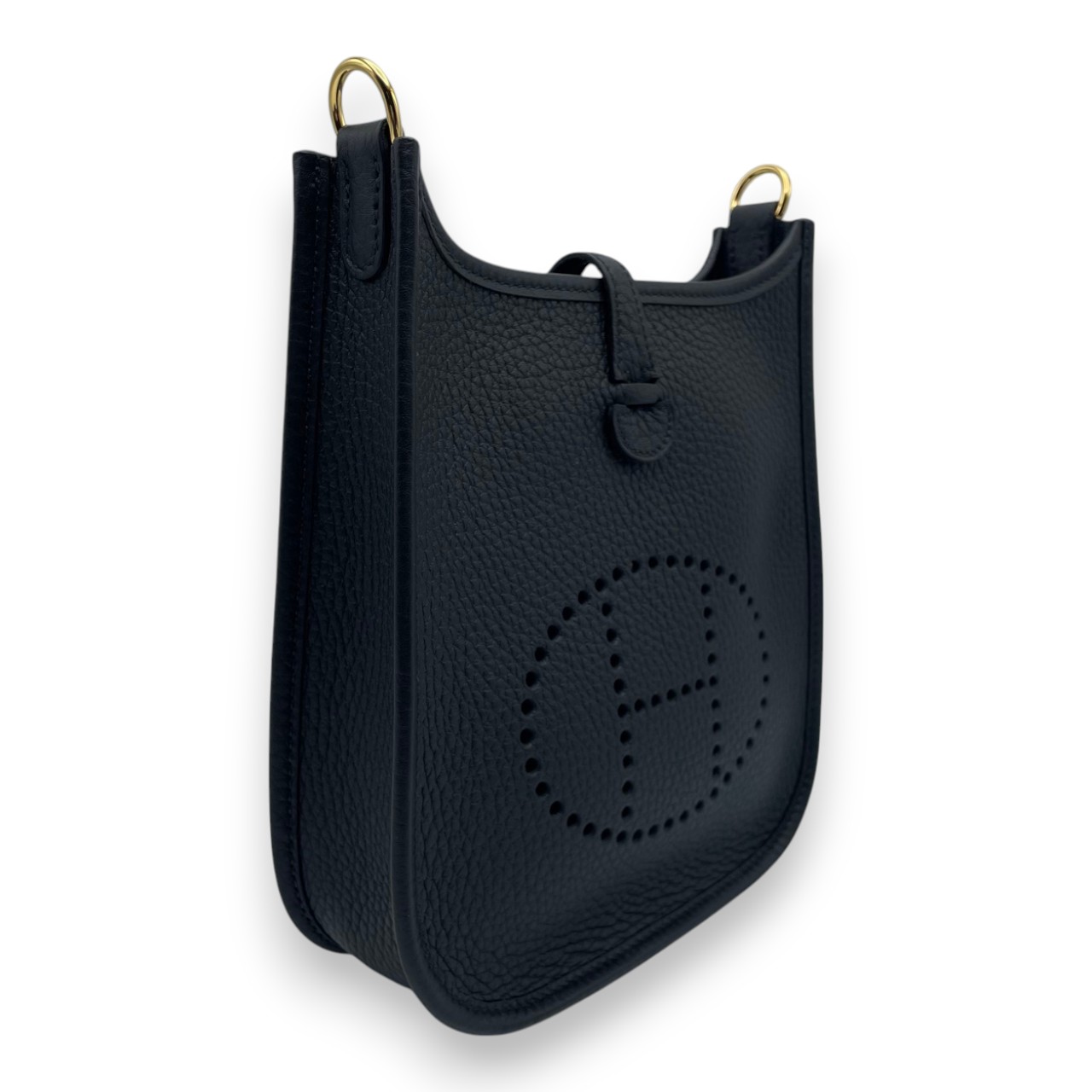 エルメス ミニエヴリン アマゾーヌ TPM ノワール トリヨンクレマンス ゴールド金具 W刻印