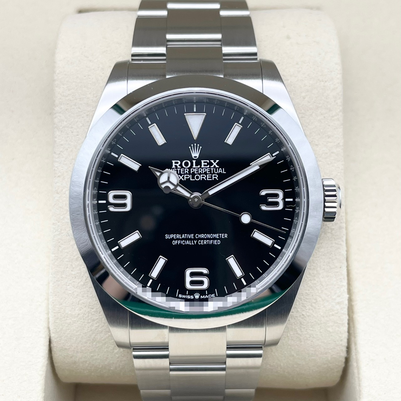 ロレックス エクスプローラー 224270 ブラック ステンレススチール 40mm