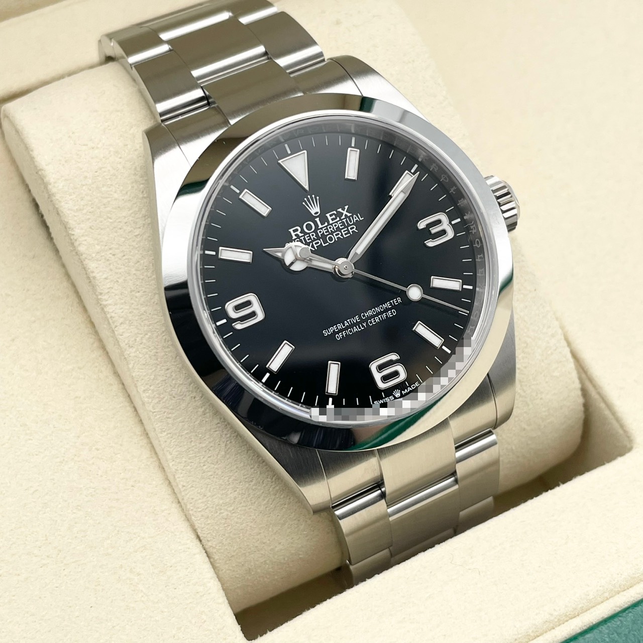 ロレックス エクスプローラー 224270 ブラック ステンレススチール 40mm