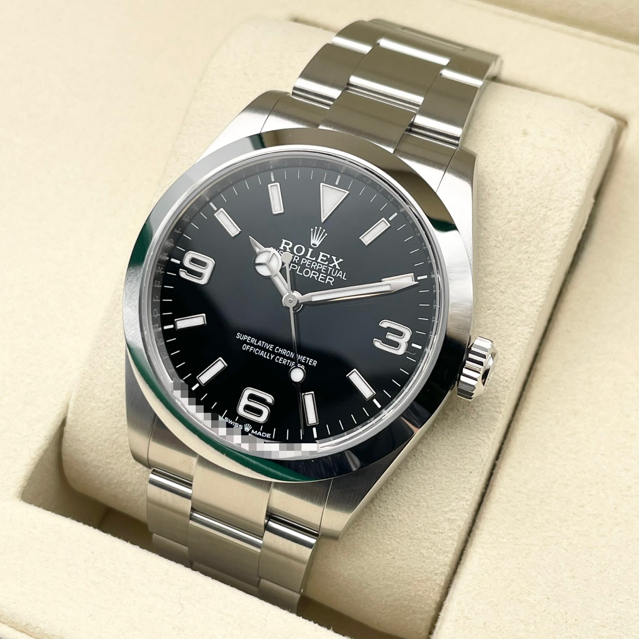 ロレックス エクスプローラー 224270 ブラック ステンレススチール 40mm