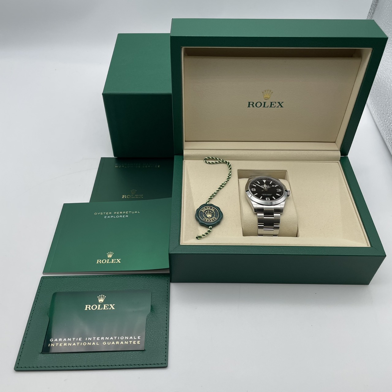 ロレックス エクスプローラー 224270 ブラック ステンレススチール 40mm