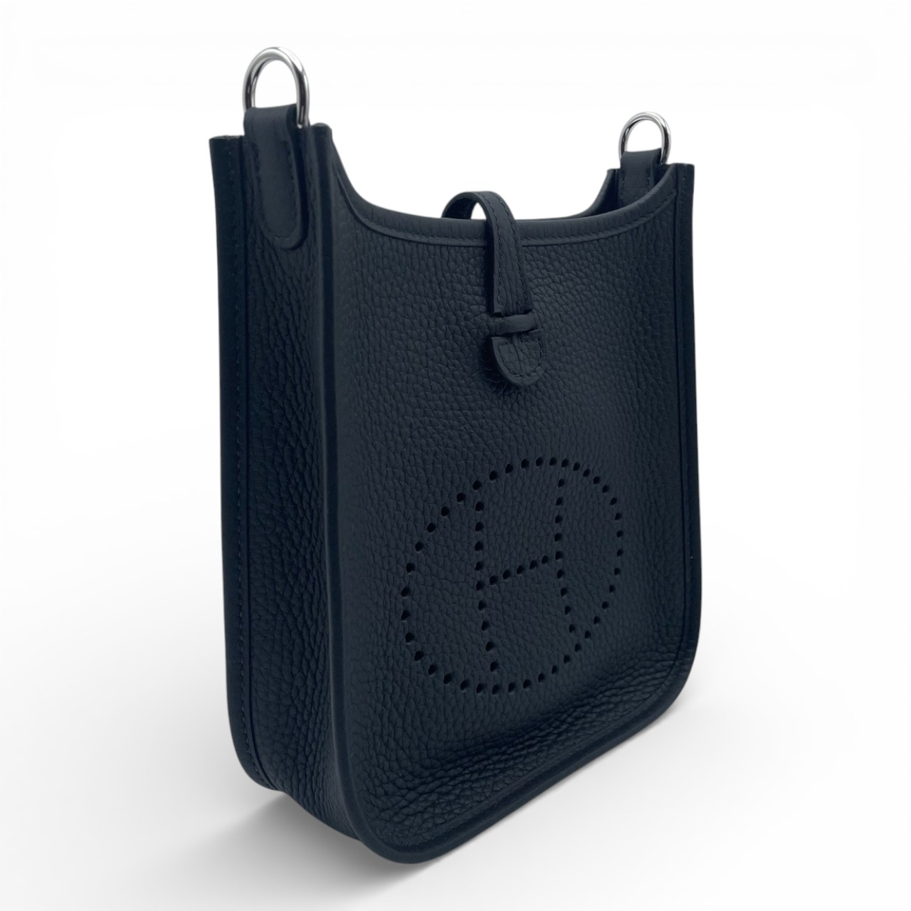 エルメス ミニエヴリン アマゾーヌ TPM ノワール トリヨンクレマンス シルバー金具 K刻印