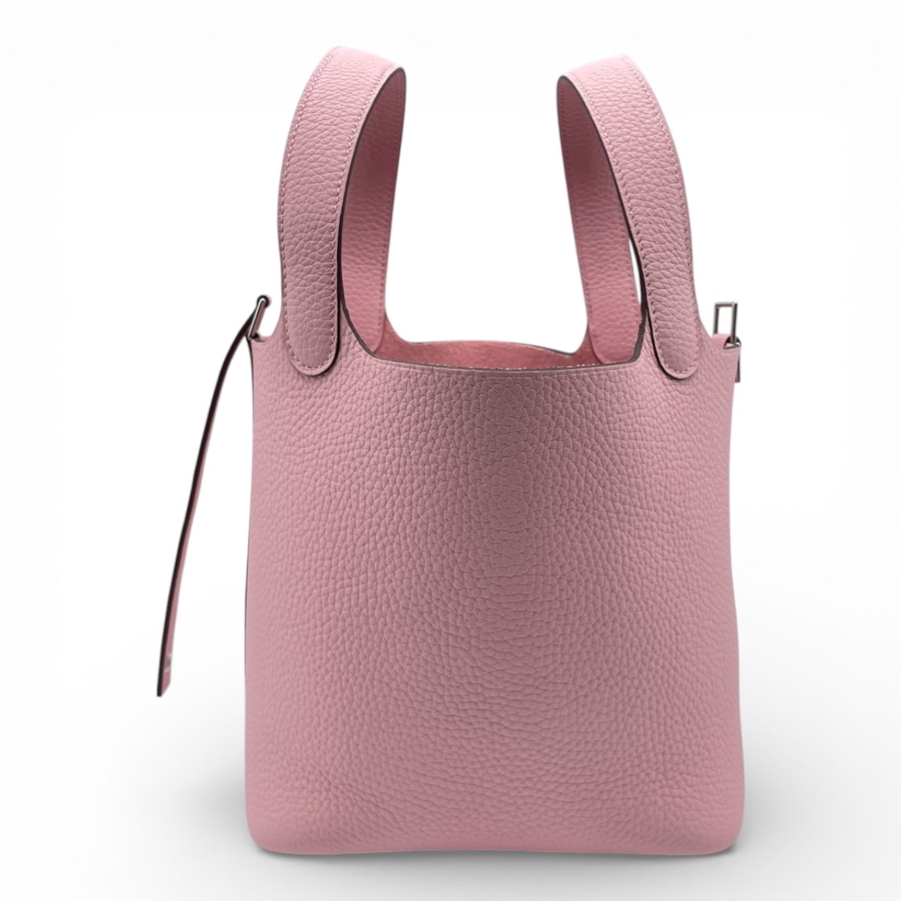 エルメス ピコタンロック PM ローズサクラ トリヨンクレマンス シルバー金具 K刻印