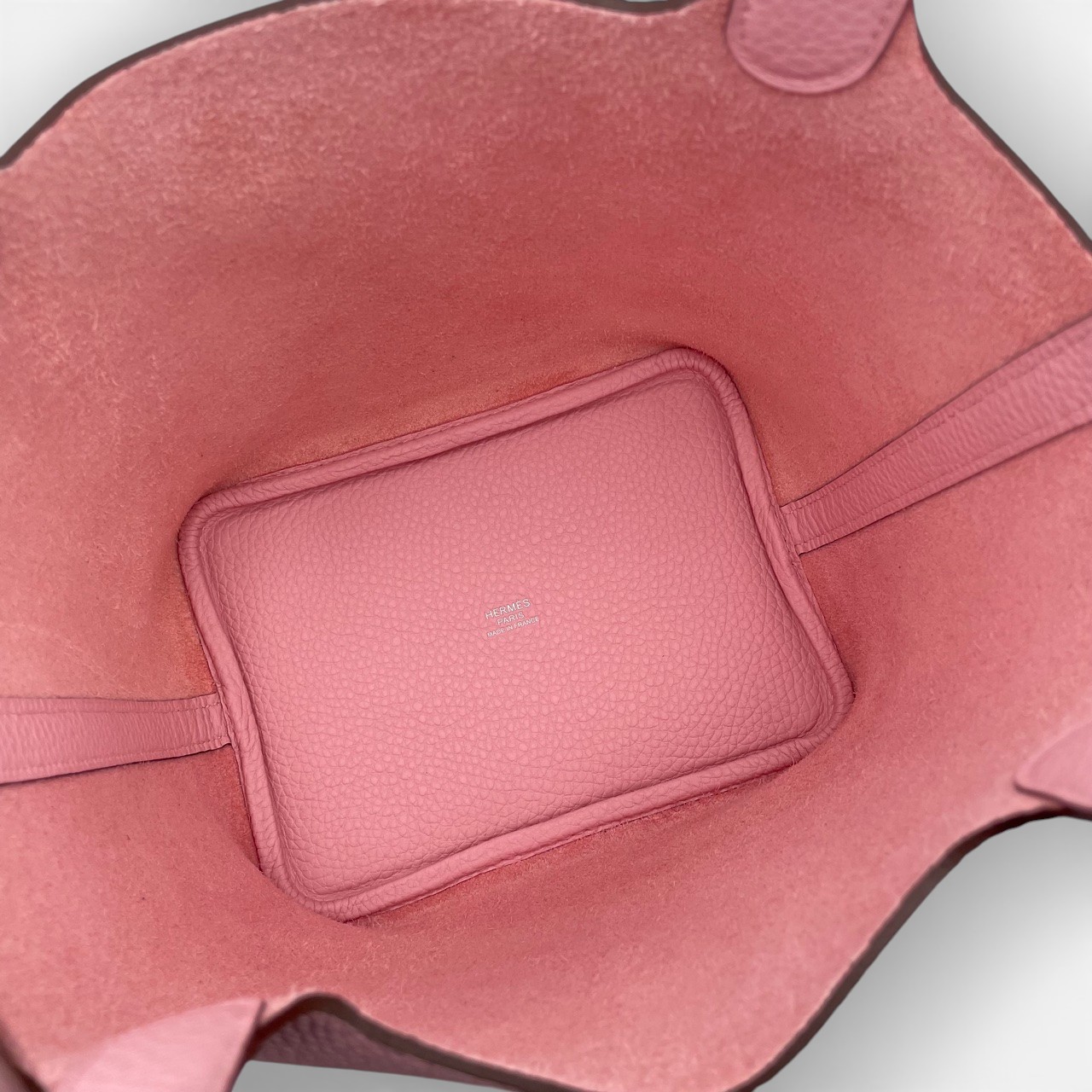 エルメス ピコタンロック PM ローズサクラ トリヨンクレマンス シルバー金具 K刻印