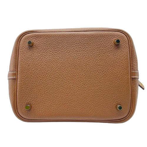 エルメス ピコタンロック MM ゴールド トリヨンクレマンス ゴールド金具 B刻印