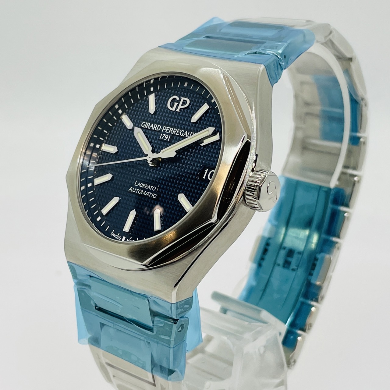 ジラール・ペルゴ　　ロレアート　ブルー　81010-11-431-11A