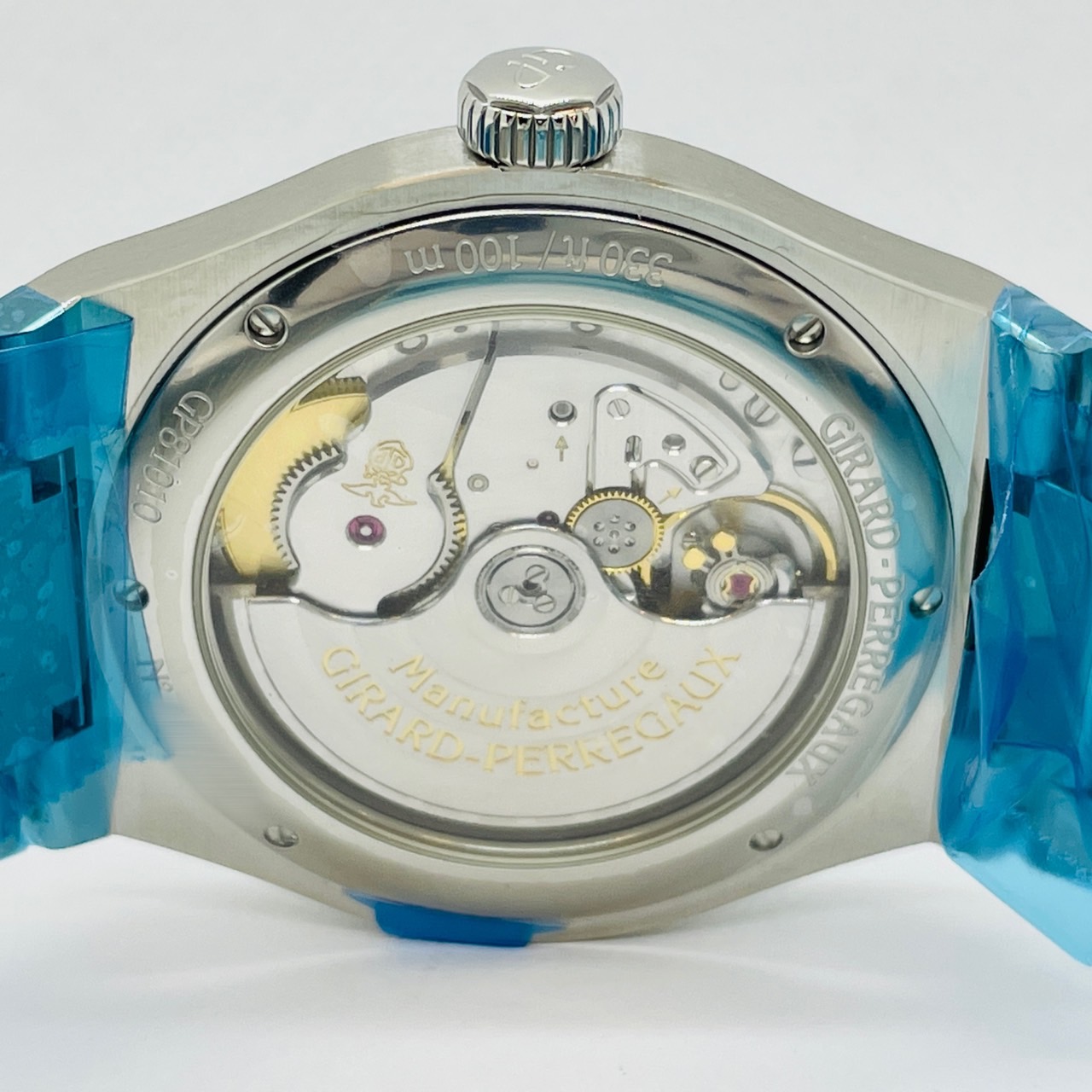 ジラール・ペルゴ　　ロレアート　ブルー　81010-11-431-11A