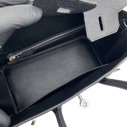 エルメス クリックH PM ブラック シルバー金具 K刻印 エルメス クリックH ブラック/シルバー金具 エナメル ユニ