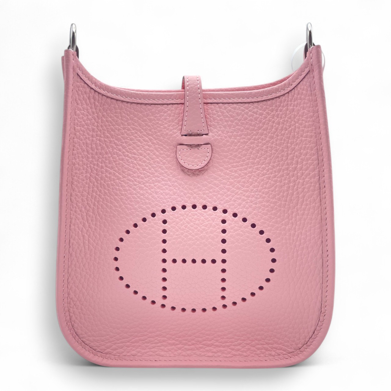 エルメス ミニエヴリン アマゾーヌ TPM ローズサクラ トリヨンクレマンス シルバー金具 K刻印