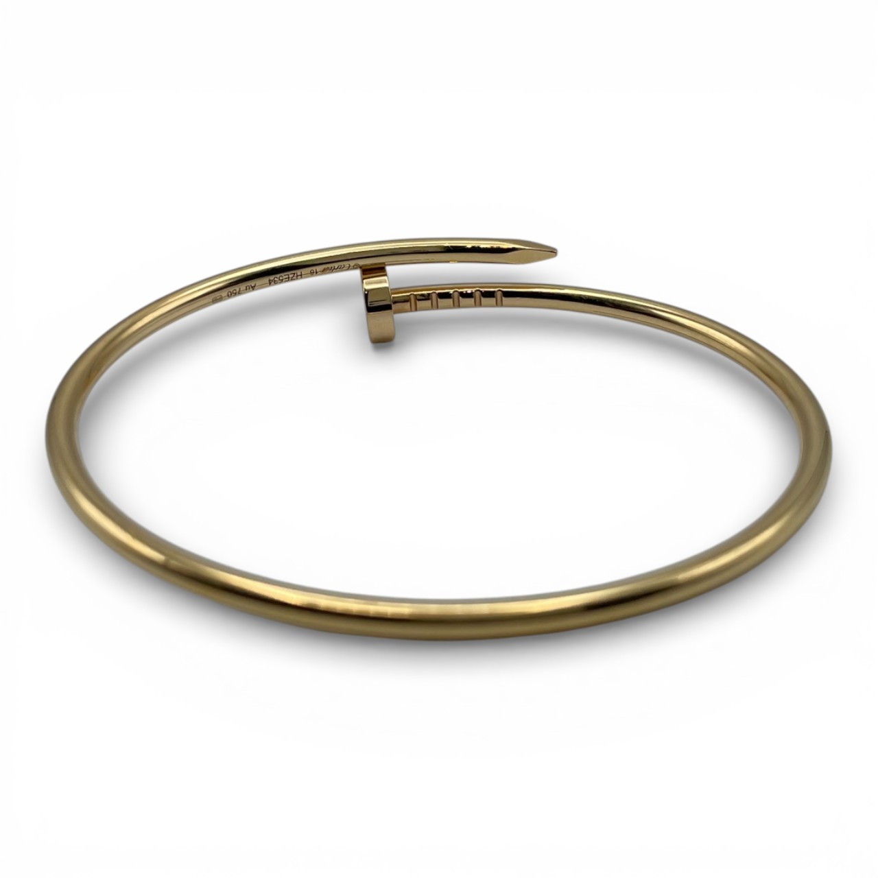 カルティエ ジュスト アン クル ブレスレット スモールモデル 16 ピンクゴールド