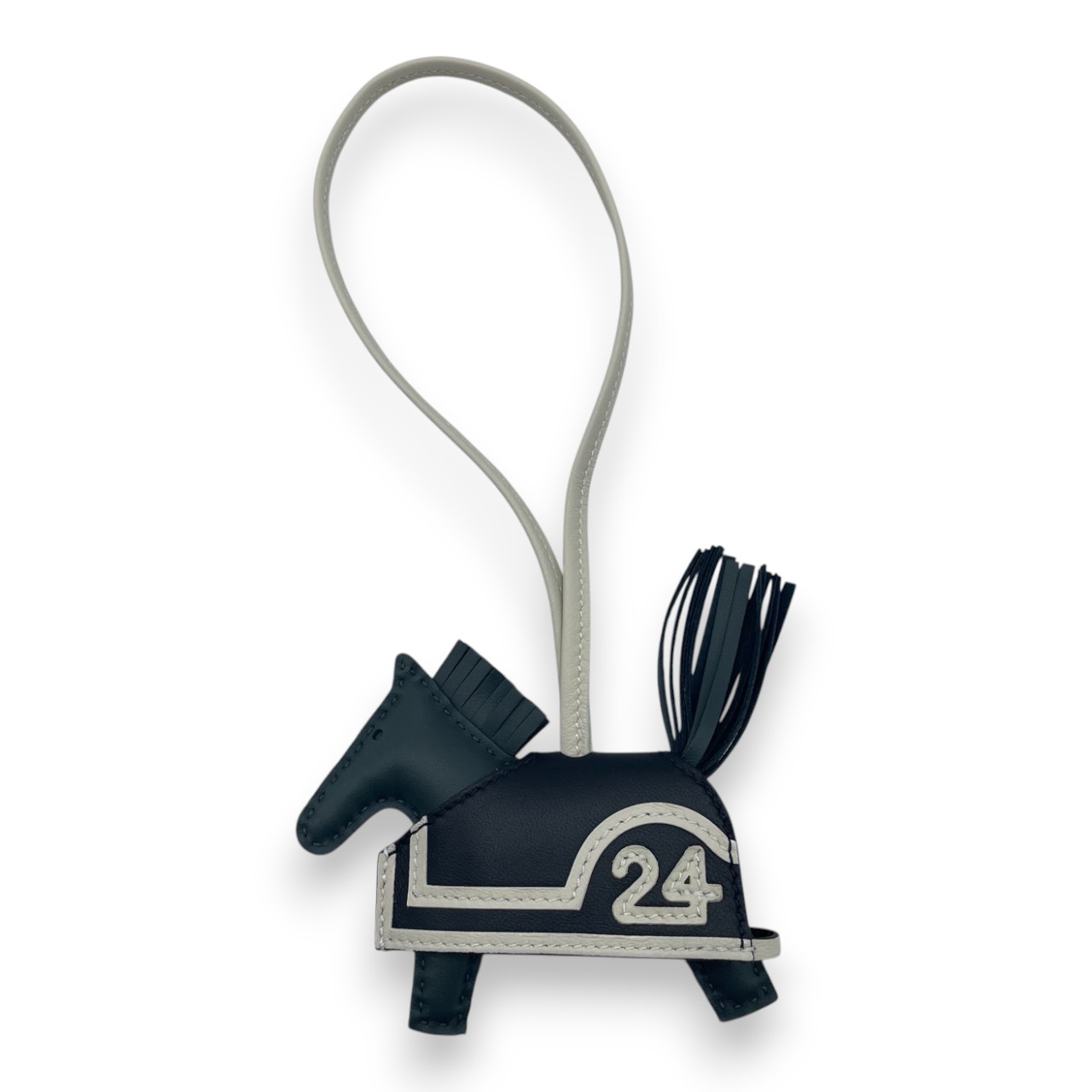 エルメス ロデオチャーム ロベオ24 PM ヴェールマングローブ/クレ/ノワール K刻印