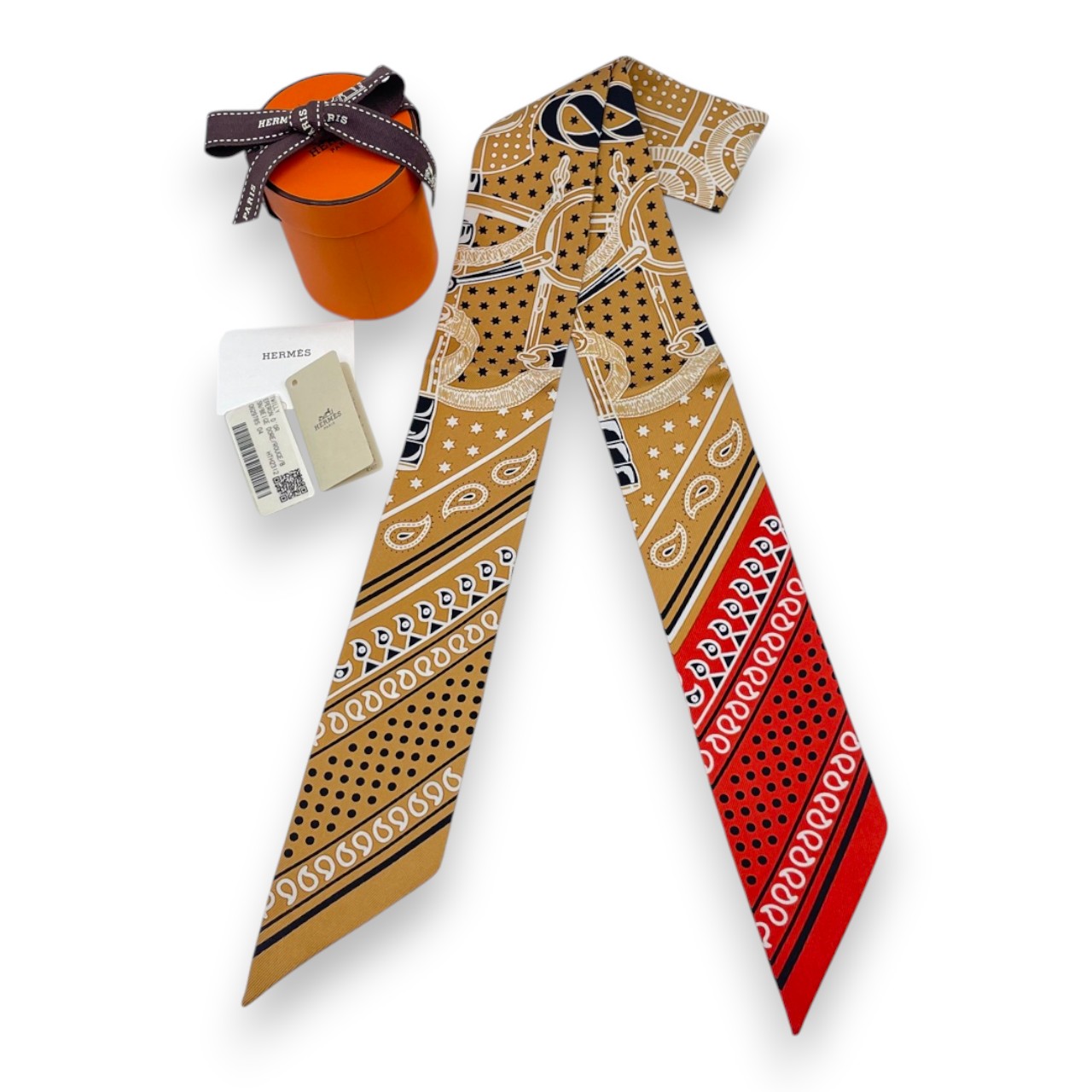 エルメス ツイリー エプロン・ドール・バンダナ Eperon d'Or Bandana