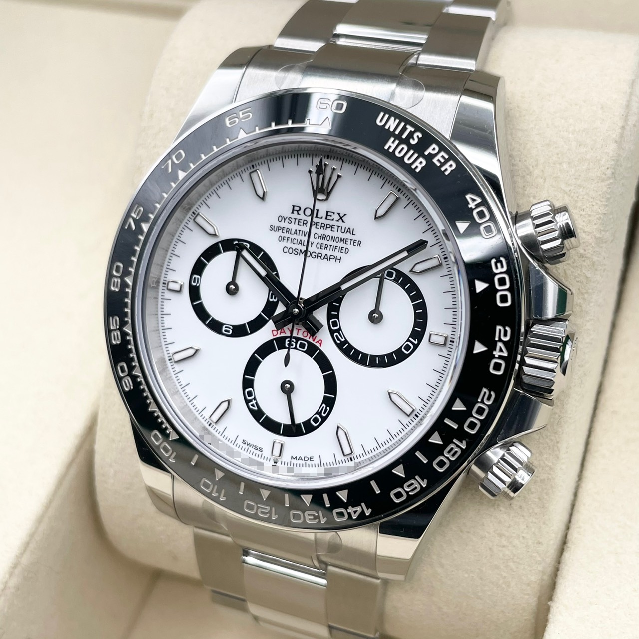 【保証書日付2026年7月！】ロレックス デイトナ 126500LN ホワイト ステンレススチール 40mm