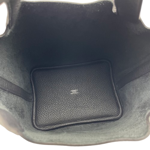 エルメス ピコタンロック PM ノワール トリヨンクレマンス シルバー金具 W刻印