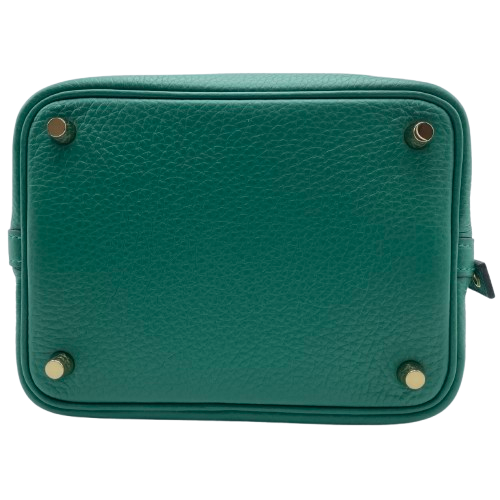 エルメス ピコタンロック PM ヴェールヴェルティゴ トリヨンクレマンス ゴールド金具 W刻印