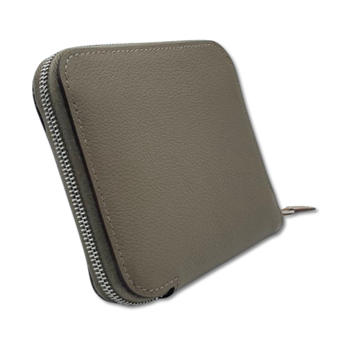 エルメス シルクインコンパクト Merveilleuses Lanternes エトゥープ エヴァーカラー シルバー金具 W刻印