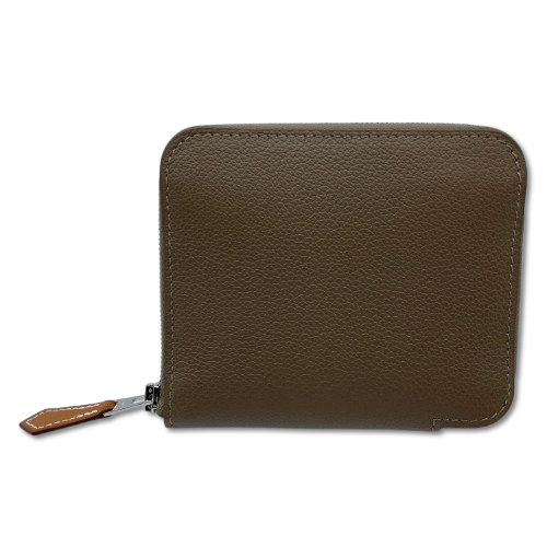 エルメス シルクインコンパクト Merveilleuses Lanternes エトゥープ エヴァーカラー シルバー金具 W刻印
