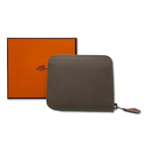エルメス シルクインコンパクト Merveilleuses Lanternes エトゥープ エヴァーカラー シルバー金具 W刻印