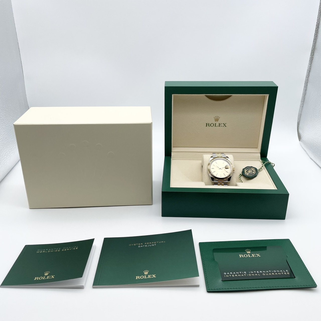 ロレックス デイトジャスト 126333 シャンパン ジュビリーブレス 41mm