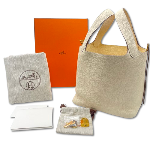 エルメス ピコタンロック PM ナタ トリヨンクレマンス ゴールド金具 Z