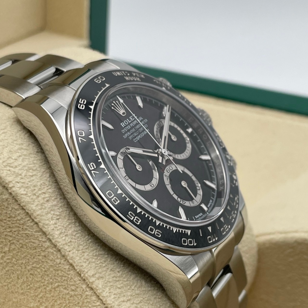 ROLEX デイトナ ブラック ステンレス ロレックス デイトナ ステンレス 黒 Y番 - 腕時計専門店THE